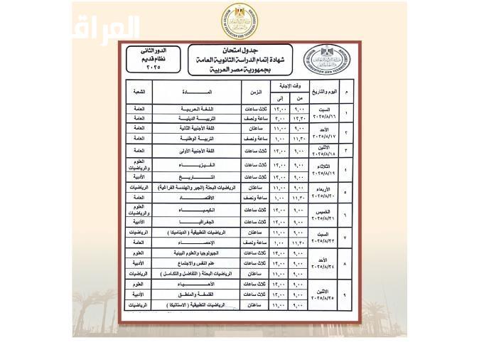 لطلاب الثانوية: كل ما تحتاج معرفته عن امتحانات الدور الثاني وتحديد العدد المنتظر!