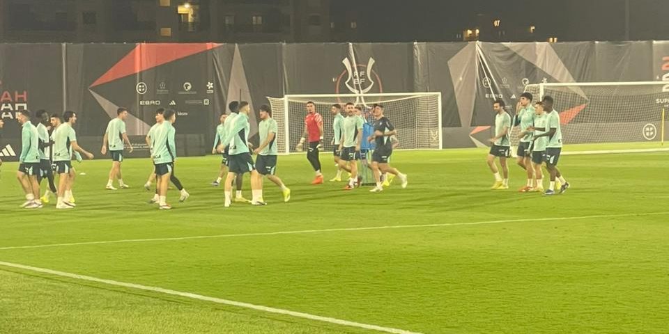 :  اونلي ليبانون صور حصريه لهاي كورة من تدريبات اتلتيك بيلباو